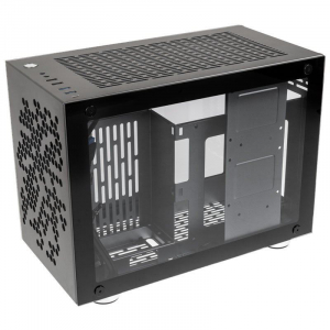 Kolink Rocket Heavy táp nélküli ablakos Mini-ITX ház Gunmetal